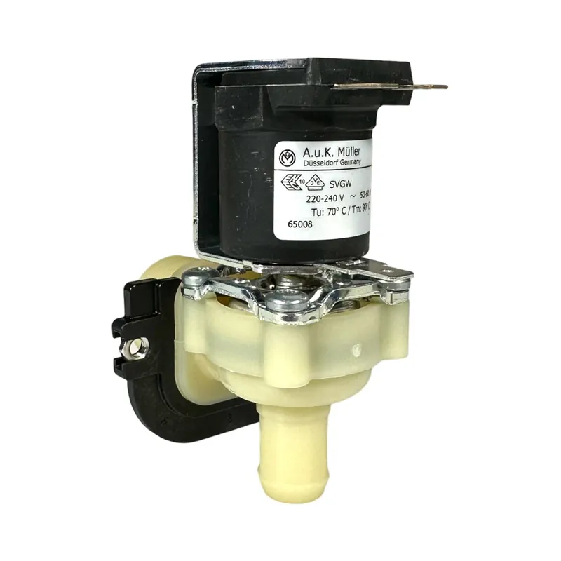 Neue Ware A&K Müller Wasserventil einfach, winklig, 230 V DC, 3/4 Zoll Anschluss